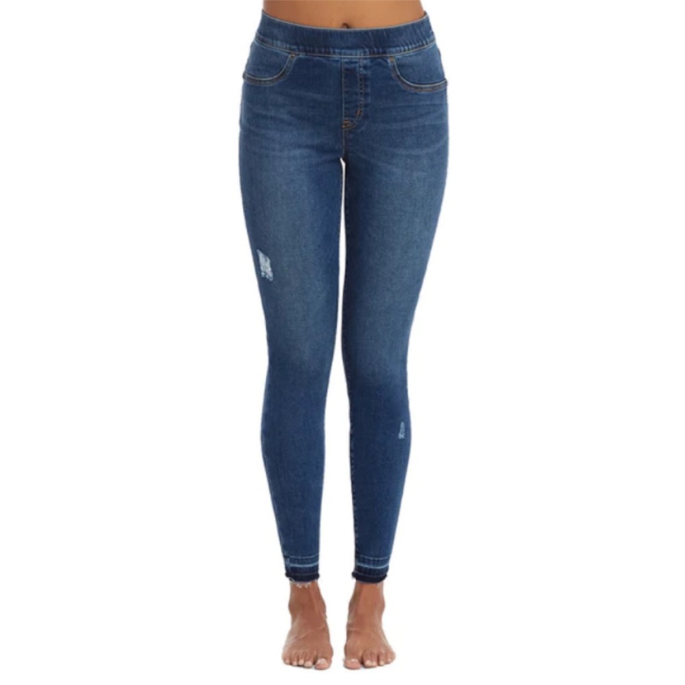 Spanx Distressed‎ Denim Leggings